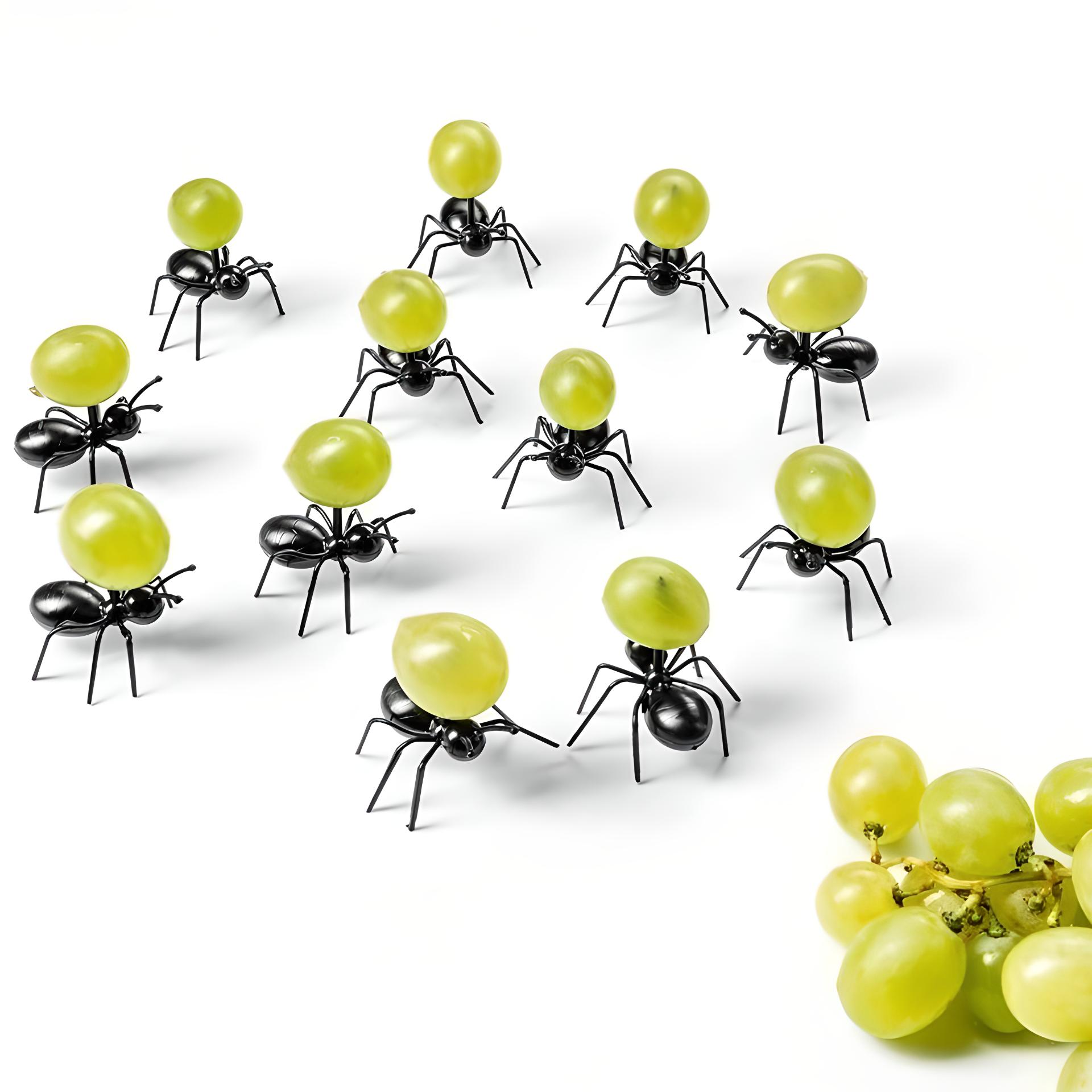 Festlige 12 Sorte Plastmyrer til Temafester og Dekoration