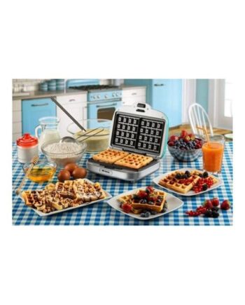 Ariete Vaffeljern Party Time - Blå Waffle Maker 700 W