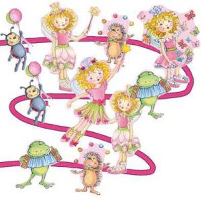 Prinsesse Lillefe Partyguirlande - 588477984