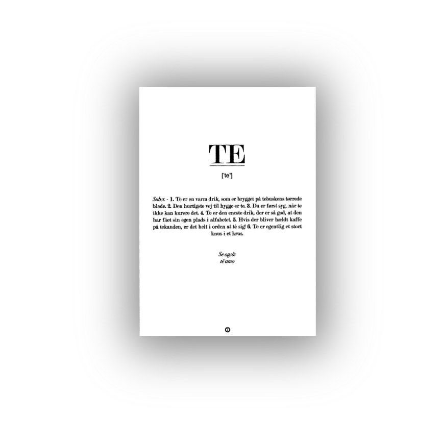 Citatplakat Kort - Dialægt 588477984 - 5714460502015