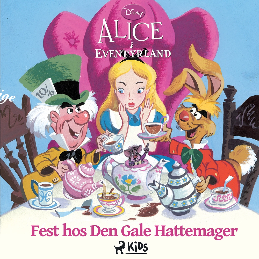 Alice Eventyrland Fest Hos Den Gale Hattemager - Saga Egmont 588477984 - 9788726900910