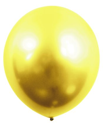 Balloner Krom Stk Latex Guld 711030 - 588477984  - 5704378012539