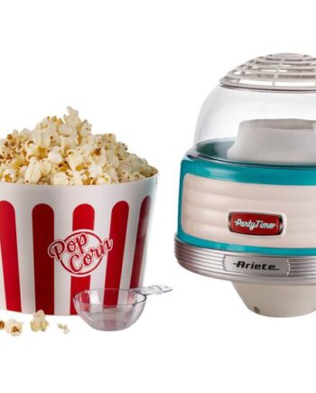 Ariete Party Time 2957 Pop Corn Popcorn Maskine Lyseblå - Ariete 588477984  - 8003705119307