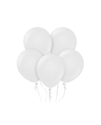 Hvid E Balloner Stk - Godan 588477984