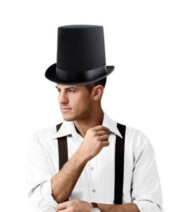 Sort Cylinder Ampquotgentlemanampquot Høj Glat Str - Godan 588477984  - 5901238631330