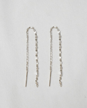 Erika Sølv øreringe - 588477984