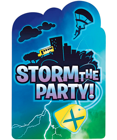 Fortnite Invitations Kuverter Stk - 588477984