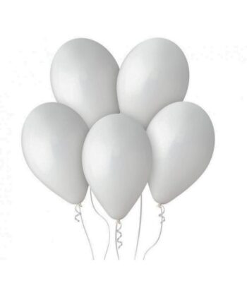 Hvid Ballon G110 Pastel 100 Stk - Godan 588477984  - 8021886110111