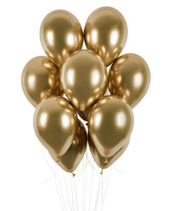 Glinsende Balloner Gb120 33cm Guld Stk - Godan 588477984  - 8021886128802