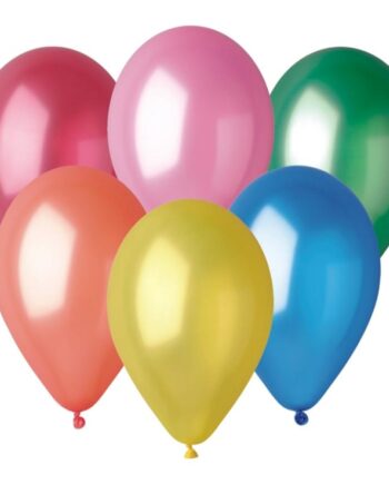 Ballon Gm90 Metal 25cm Flerfarvet 100 Stk - Godan 588477984  - 8021886098211