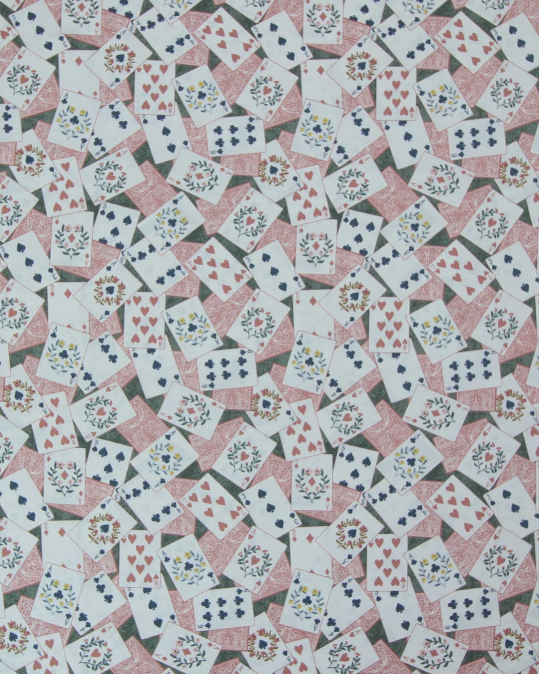 Garden Party Spillekort Patchwork 100 Bomuld - Stofmoellen.dk 588477984