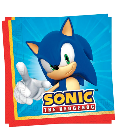 Sonic Servietter Stk - 588477984