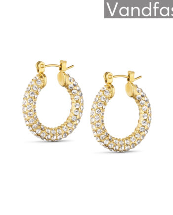 Annebrauner Big Sparkling Party Øreringe 18k Guldbelagt - Bella 588477984  - 2003079708837