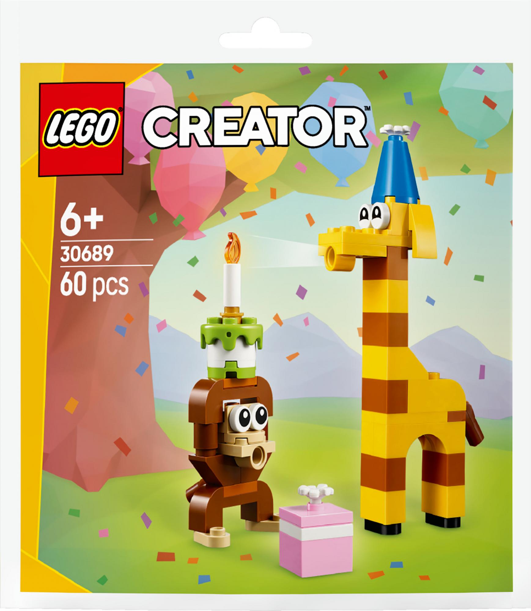Lego 30689 Creator Birthday Party Animals - Lego 588477984 - 5702017819099