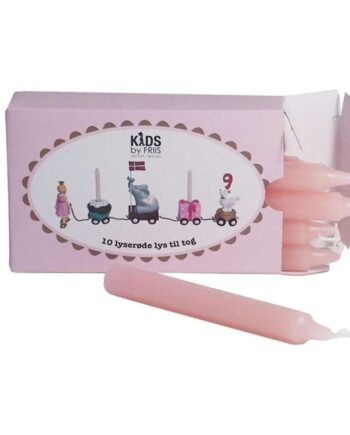 Kids Friis Fødselsdagslys Til Tog Lyserød - Kids By Friis 588477984  - 5704653002668