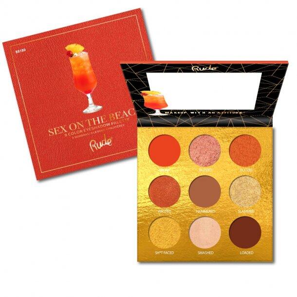 Rude Cosmetics Cocktail Party Eyeshadow Palette Sex The Beach - Rude Cosmetics 588477984 - 602989881801